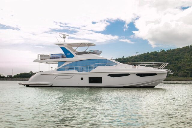 AZIMUT 60 FLY NOWOŚĆ MY2021 AFT GALLEY Dusseldorf